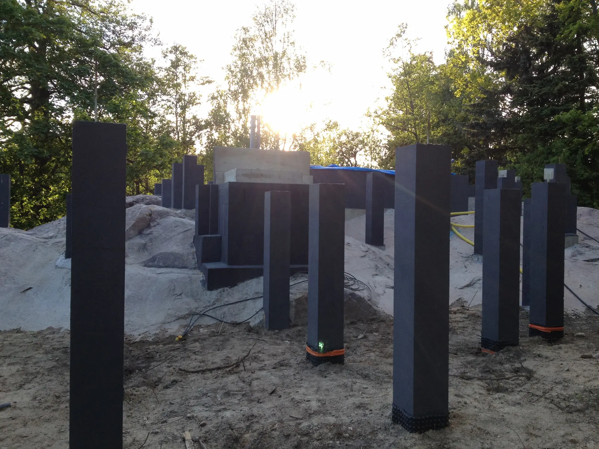 Rakennuksen pohja